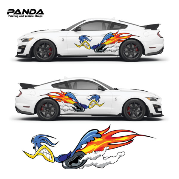 Road Runner Sticker Decals