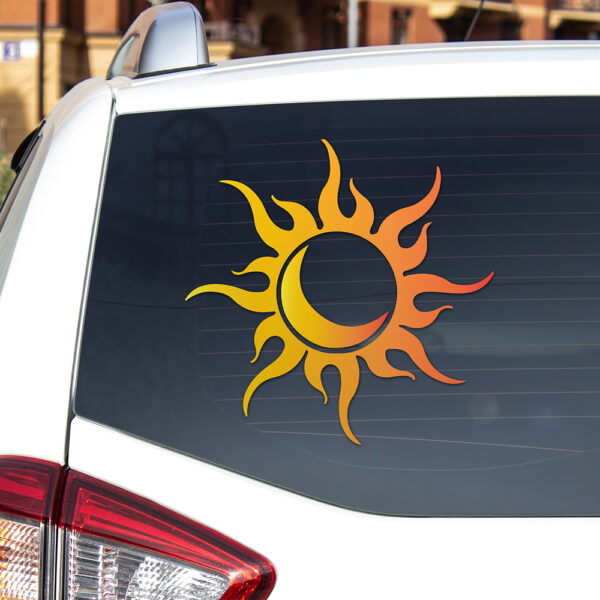 Skeleton Peace Hand Vinyl Decal – Cool Car & Window Sticker - Image 3