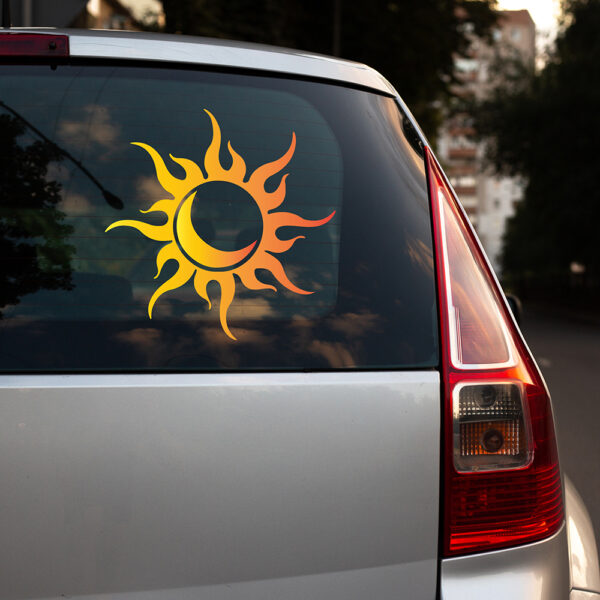 Skeleton Peace Hand Vinyl Decal – Cool Car & Window Sticker - Image 4