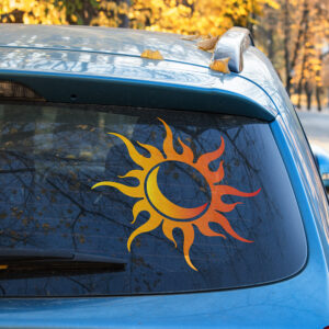 Skeleton Peace Hand Vinyl Decal – Cool Car & Window Sticker
